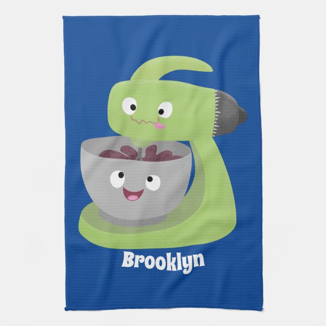 Tecknad för matlagningsmixer för köksartiklar kökshandduk (Vertikal)