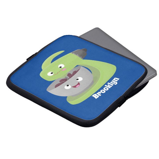 Tecknad för matlagningsmixer för köksartiklar laptop fodral (Framsida topp)