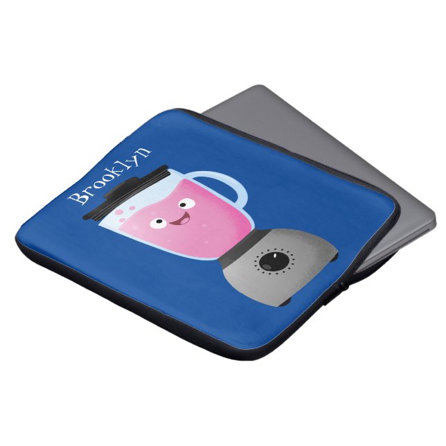 Tecknad för matmixers/köksutrustning för matsmältn laptop fodral (Framsida topp)