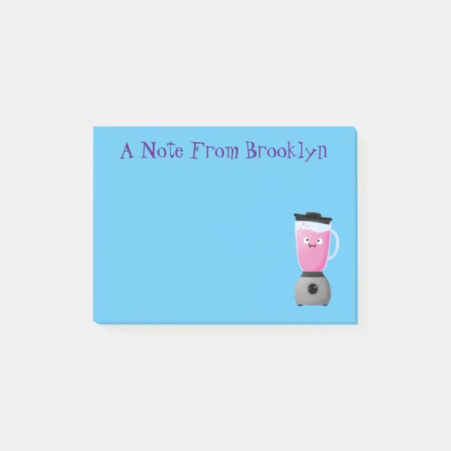 Tecknad för matmixers/köksutrustning för matsmältn post-it block (Framsida)