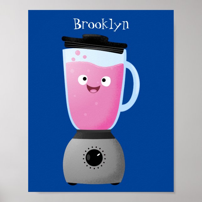 Tecknad för matmixers/köksutrustning för matsmältn poster (Framsidan)