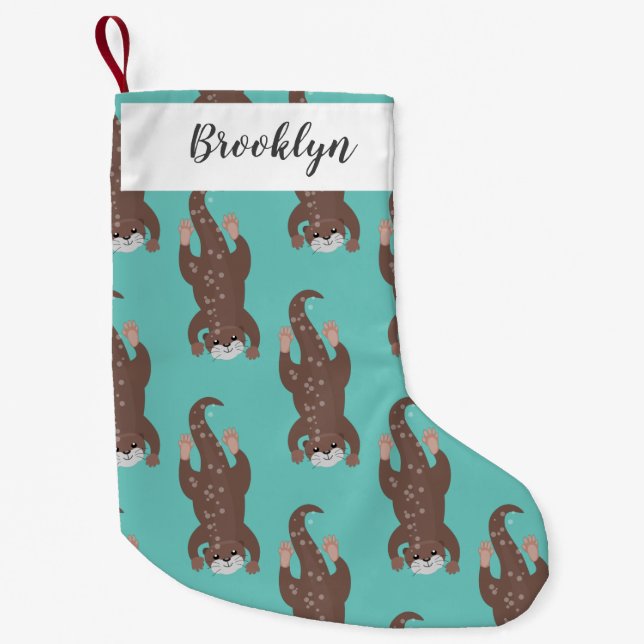 Tecknad för matning av kål liten julstrumpa (Framsidan)