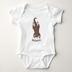 Tecknad för matning av kål t shirt