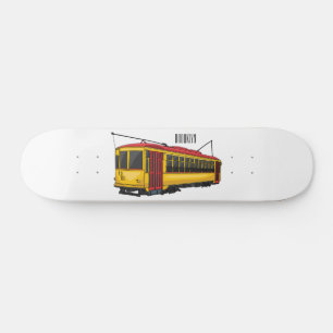 Tecknad för matningsvagn mini skateboard bräda 18,5 cm