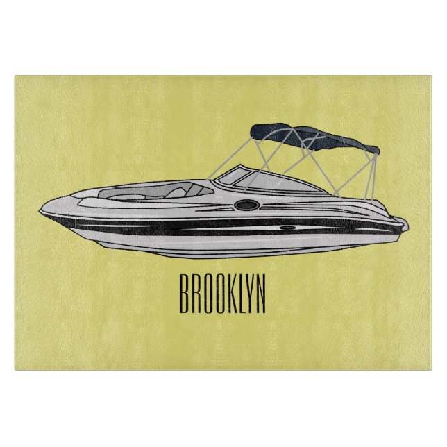 Tecknad för motorbåtar (Framsidan)