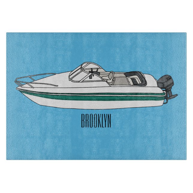 Tecknad för motorbåtar (Framsidan)