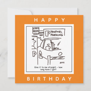 Tecknad för parkeringsparkering av parkeringsplats kort