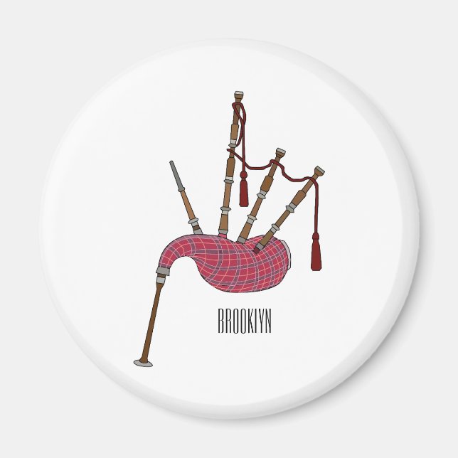 Tecknad för påsar magnet (Framsidan)