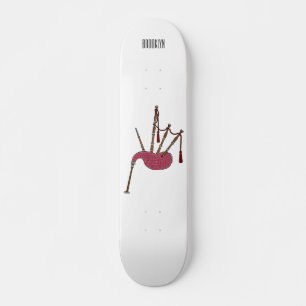 Tecknad för påsar mini skateboard bräda 18,5 cm