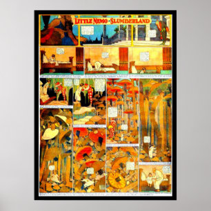Tecknad för poster Vintage-Little Nemo 4