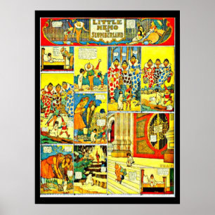 Tecknad för poster Vintage-Little Nemo 5