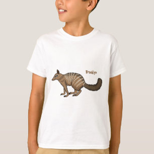 Tecknad för räknare för Cute lycklig T Shirt