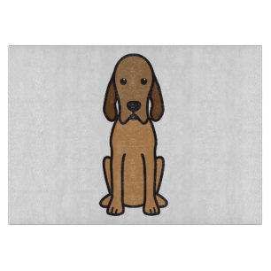 Tecknad för Redbone Coonhoundhund