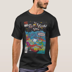 Tecknad för Ren- och Stimpy-boxning T Shirt