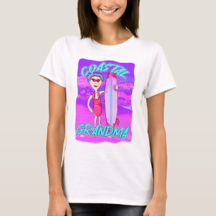 Tecknad för Roligt av kustmormor Epic Trend T Shirt