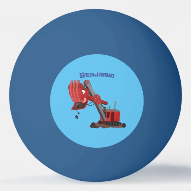 Tecknad för rött ljus för ångavskiljare pingisboll (Framsidan)