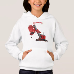 Tecknad för rött ljus för ångavskiljare t shirt