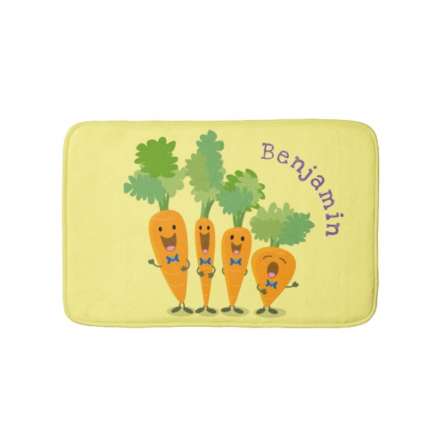 Tecknad för rutnätssöppning badrumsmatta (Framsidan)