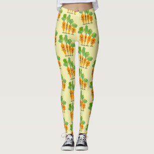 Tecknad för rutnätssöppning leggings