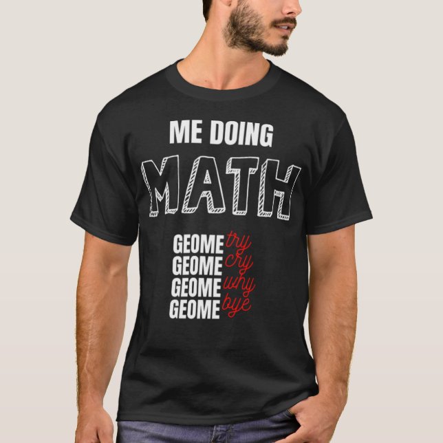 Tecknad för skolutbildning i matskola Lessons Lära T Shirt (Framsida)