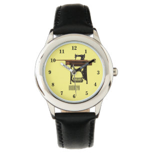 Tecknad för sydd maskin armbandsur