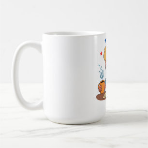 Tecknad för tålmodig Office-arbetare - Lönt kaffe Kaffemugg
