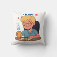 Tecknad för tålmodig Office-arbetare - Lönt kaffe 