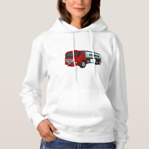 Tecknad för tankerbränsletransport med lastbil t shirt