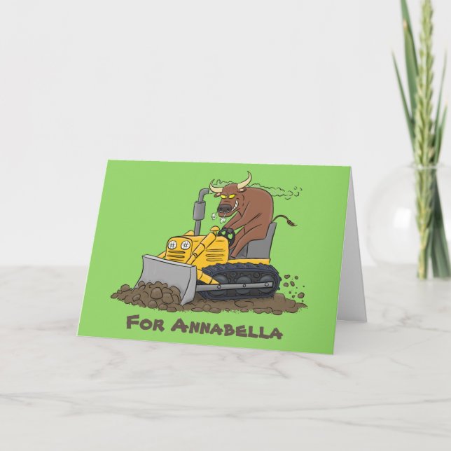 Tecknad för tjuvborrmaskin kort (Framsida)