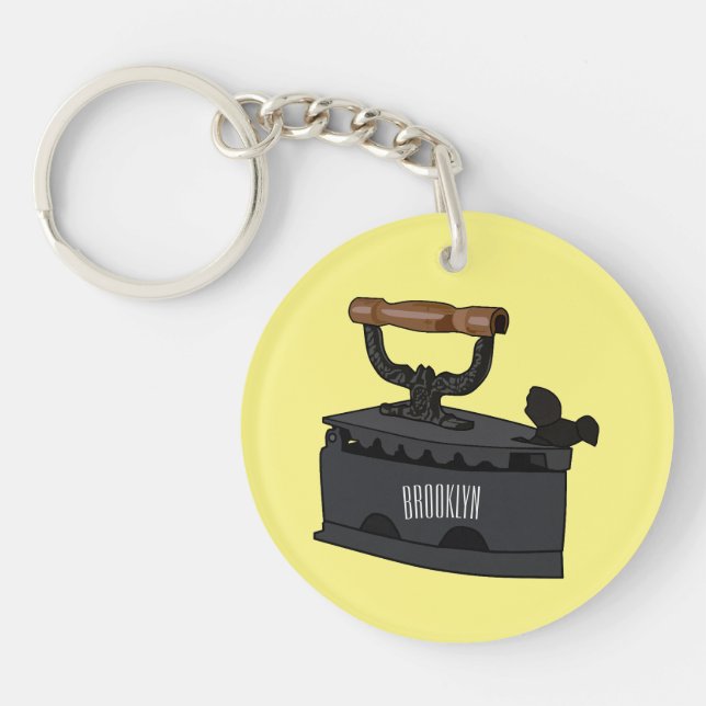 Tecknad för träkol järn (Framsidan)