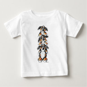 Tecknad för tre Bernese berghundar T Shirt