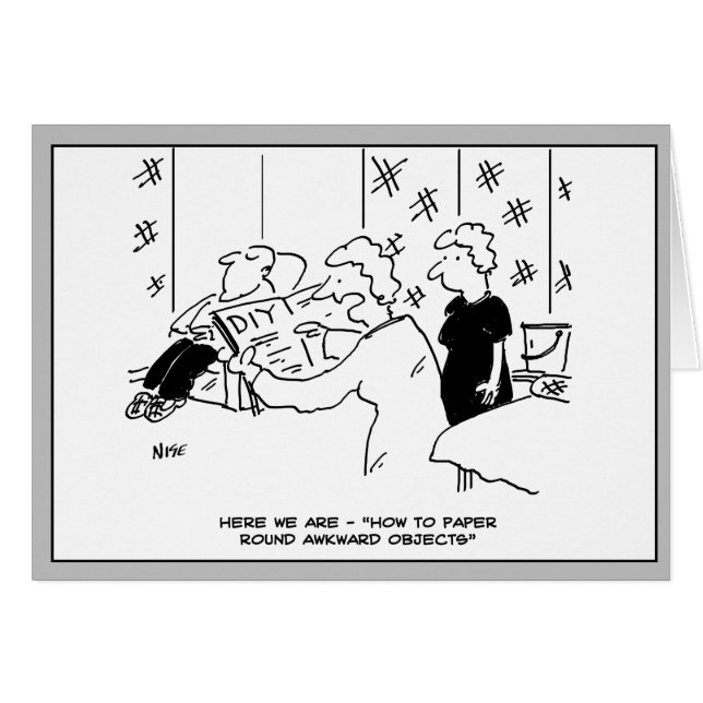 Tecknad för vallpapering och hemdekorering hälsningskort (Framsidan Horizontal)