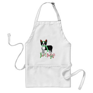 Tecknad för Valpen Cute Helgdag - jul Förkläde