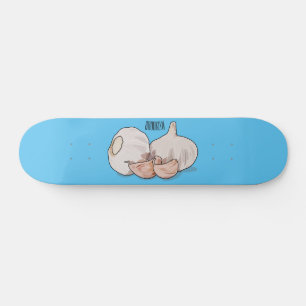 Tecknad för vitlök mini skateboard bräda 18,5 cm