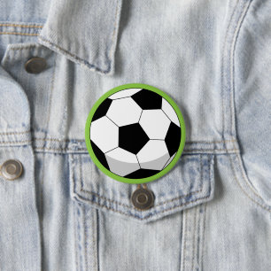 Tecknad Fotboll Knapp