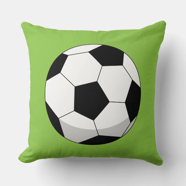 Tecknad Fotboll Kudde (Framsida)