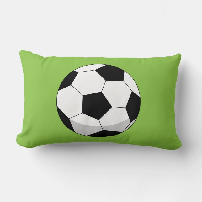 Tecknad Fotboll Lumbarkudde (Framsida)