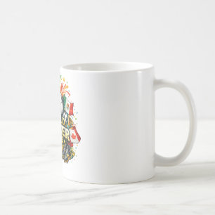 Tecknad fotbollstrofe 2026 – Rolig fotbollscup Des Kaffemugg