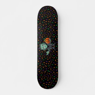 Tecknad Frankensteins monster Mini Skateboard Bräda 18,5 Cm