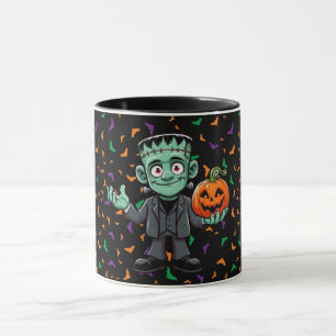 Tecknad Frankensteins monster Mugg