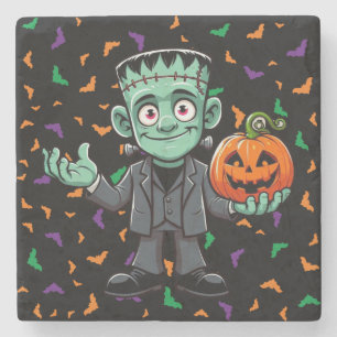 Tecknad Frankensteins monster Stenunderlägg
