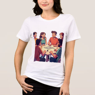 Tecknad Friends Game Night T-Shirt