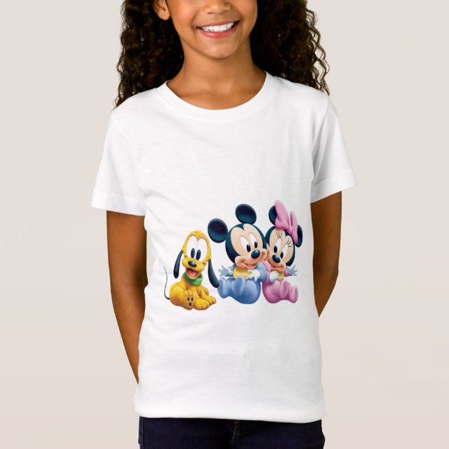 Tecknad Friends Trio T-Shirt (Framsida)