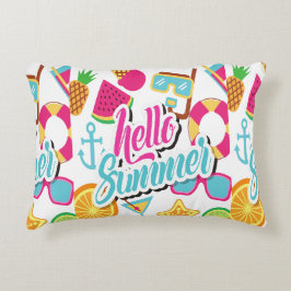 Tecknad Frukt Prydnadskudde