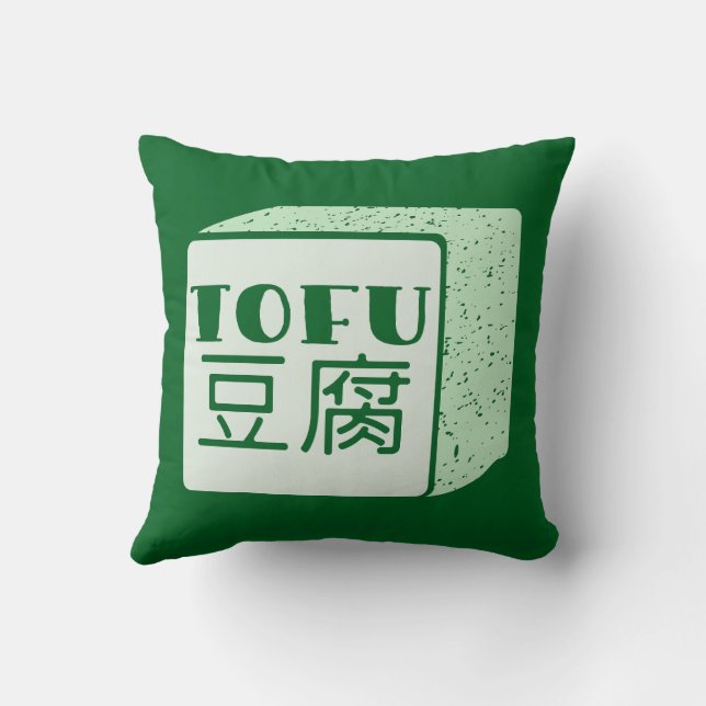 Tecknad get på ett ytor kudde (Baksida)