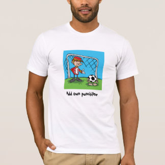Tecknad gf för den populära fotbollsmålaren Gf Tee Shirt
