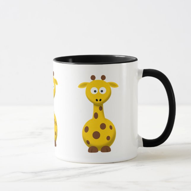 Tecknad giraff mugg (Höger)