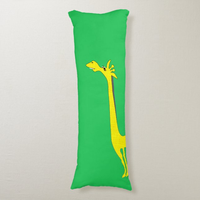 Tecknad Giraffe - Critter Kroppskudde (Framsidan Vertikal)