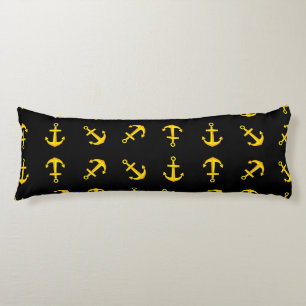 Tecknad Golden Boat Anchor Set Kroppskudde