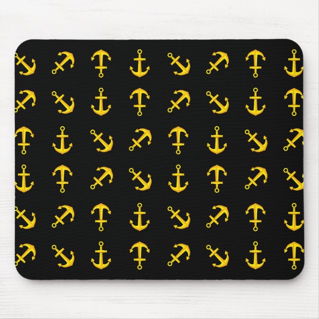 Tecknad Golden Boat Anchor Set Musmatta (Framsidan)